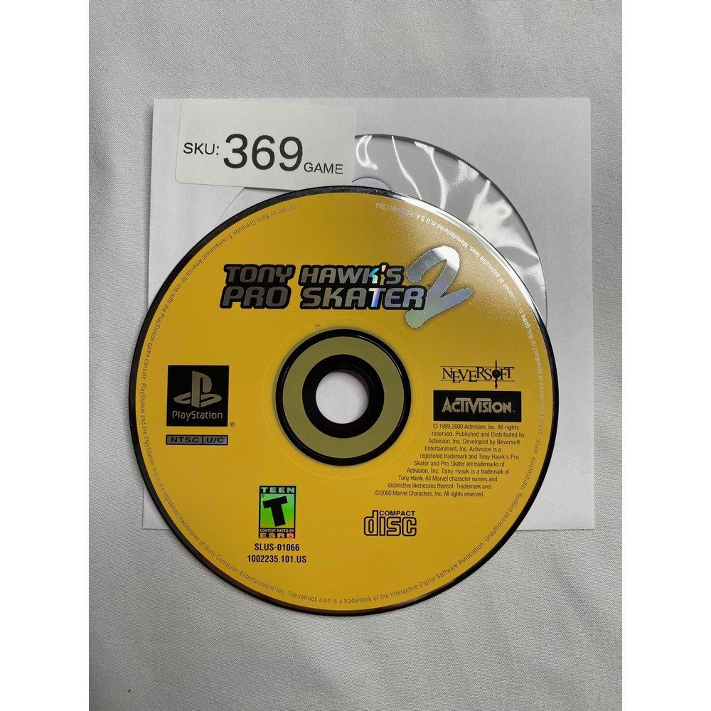 Tony Hawk's Pro Skater 2 PS1